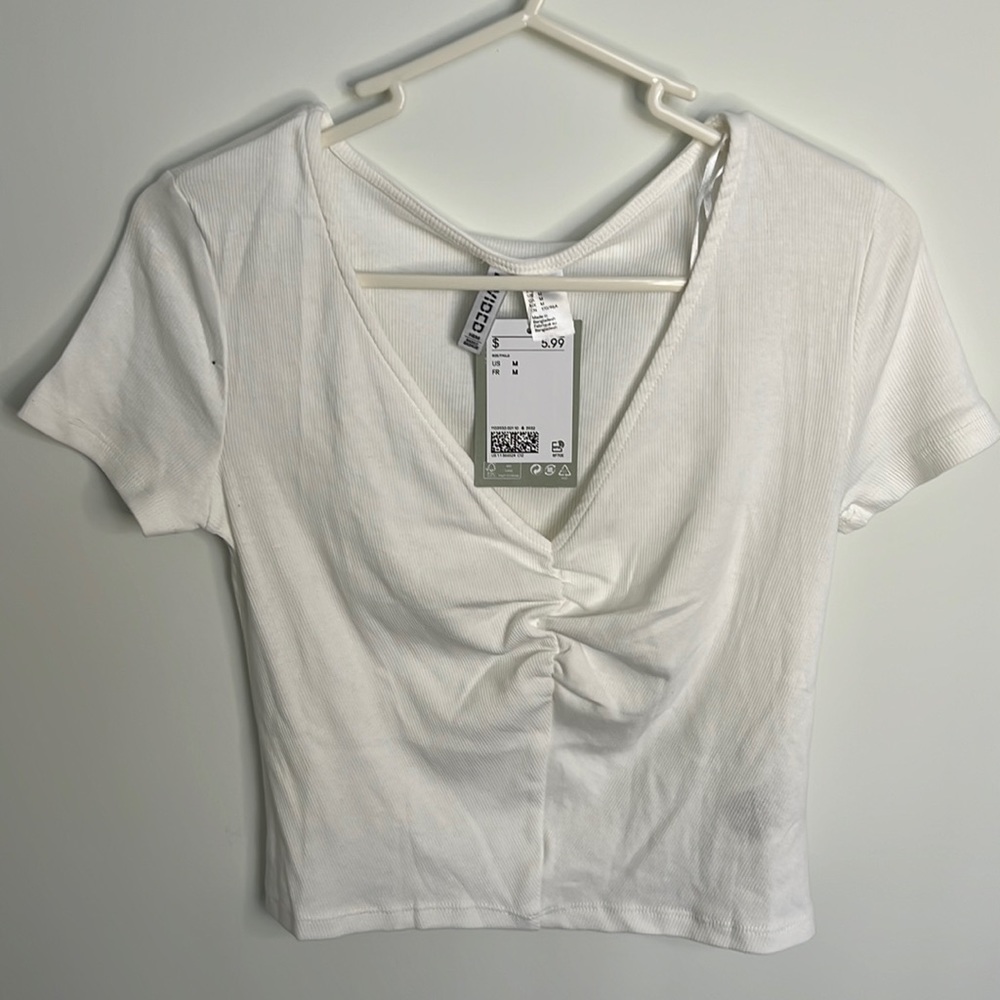Casual White Tee